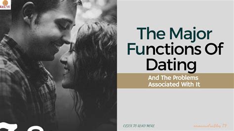 5 functions of dating